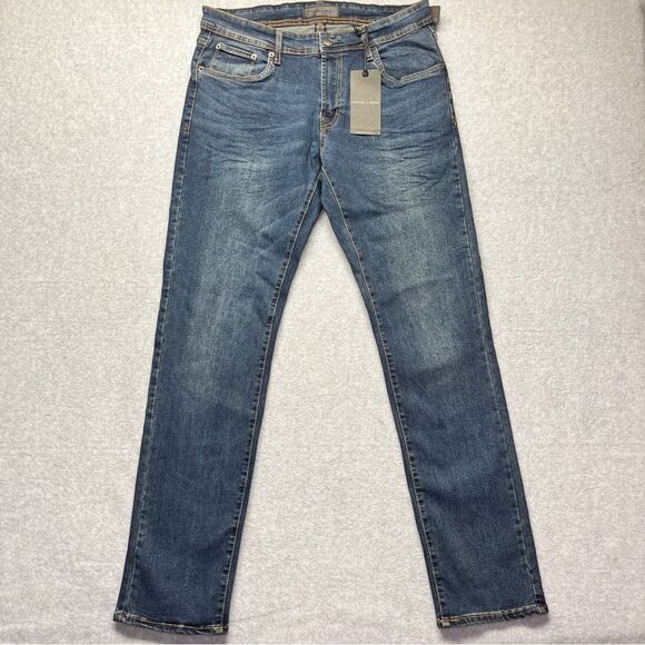 Nickel & Iron Men’s Jeans Slim Fit Tapered Leg Classic NWT size 32x32 - Picture 1 of 10